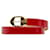 Louis Vuitton Cintura con monogramma Vernis Ceinture Rosso Vitello simile a un vitello  ref.1312633