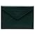Berluti Leather Envelope Clutch Green Pony-style calfskin  ref.1312708