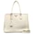 Prada Medium Galleria lined Zip Leather Tote White Pony-style calfskin  ref.1312719