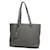 Prada Canapa Logo Leather Tote Bag Grey  ref.1312722
