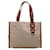 Burberry Canvas & Leather Trim Handbag Brown Cloth  ref.1312747