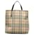 Burberry House Check Canvas Tote Bag Brown  ref.1312749