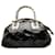 Gucci Dialux Pop Bamboo Patent Bowler Bag Black  ref.1312857