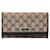 Gucci GG Canvas Continental Wallet Brown Cloth  ref.1312863