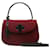 Gucci Handtasche aus Stoff mit Drehverschluss Rot Baumwolle  ref.1312866