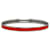 Hermès Bracelet Uni Extra Étroit En Émail Email Orange  ref.1312879