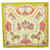 Hermès carré 90 Sciarpa di seta Paperoles Verde  ref.1312884