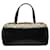 Burberry House Check-Trimmed Leather Handle Bag Black Pony-style calfskin  ref.1313115