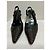 Bottega Veneta Slingbacks de couro entrelaçado/acolchoado Marrom Preto - vista 8