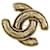 Timeless Chanel Matelassé Dourado Banhado a ouro  ref.1313201