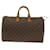 Louis Vuitton Speedy 40 Brown Cloth  ref.1313211