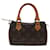 Louis Vuitton Mini Speedy Brown Cloth  ref.1313229