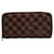 Louis Vuitton Zippy Wallet Brown Cloth  ref.1313231