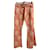 COURREGES  Trousers T.fr 42 cotton Orange  ref.1313279