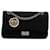 Schwarze Chanel Reissue-Umhängetasche aus Wolle  ref.1313304