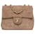 Borsa a tracolla Chanel classica mini quadrata marrone con patta singola Pelle  ref.1313314