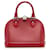 Cartable rouge Louis Vuitton Epi Alma BB Cuir  ref.1313330