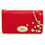 Carteira Red Mulberry Bayswater Valentines em bolsa crossbody com corrente Vermelho Couro  ref.1313331