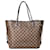 Louis Vuitton Damier Ebene Neverfull MM Shopper Bag Brown Cloth  ref.1313336