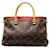 Bolso satchel Pallas BB con monograma Louis Vuitton marrón Castaño Cuero  ref.1313375