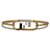 Gold Fendi Crystal O'Lock Bracelet Golden  ref.1313379