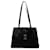 Black Fendi FF Nylon Tote Bag Leather  ref.1313404