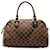 Brown Louis Vuitton Damier Ebene Duomo handbag Leather  ref.1313429
