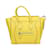Céline CELINE Drummed Leather Micro Luggage in Citron (copy) Yellow  ref.1313476