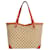 Gucci – Shopper-Tasche aus Canvas mit GG-Monogramm Beige Leinwand  ref.1313494
