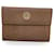 Fendissime Fendi Vintage Beige Perforated Leather Wallet  ref.1313528