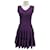 Alaïa ALAIA  Dresses T.fr 40 Wool Purple  ref.1313602