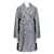 Alaïa Alaia Shimmering Grey Trench Coat Cotton  ref.1313640