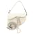 Bolso Saddle de cuero con tachuelas blanco Dior Becerro  ref.1313700