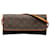Louis Vuitton Brown Monogramm Pochette Zwilling Braun Leder Leinwand  ref.1313712