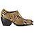Chloé Chloe Rylee Ankle Boots mit Schlangenhautprägung aus gelbem Leder