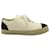 Zapatillas Chanel Riviera Alpargatas en lona blanca Blanco Lienzo  ref.1313769