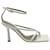 Bottega Veneta Stretch Ankle Strap Sandals in White Leather  ref.1313772