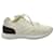Gesteppte Low-Top-Sneakers von Chanel aus weißer Wolle  ref.1313775