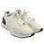Sneakers basse trapuntate Chanel in lana bianca Bianco - vista 4