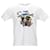 Camiseta gráfica Balenciaga x Los Simpson de algodón blanco  ref.1313782