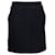 Classique Mini-jupe à détail de chaîne Chanel en tweed noir Coton  ref.1313784