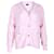 Cárdigan de punto Chanel en seda rosa  ref.1313795