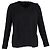 Isabel Marant Open-Front-Jacke aus schwarzer Wolle