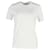 T-shirt à col rond Acne Studios en coton blanc  ref.1313811