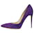 Dolce & Gabbana Escarpins en daim violet - taille EU 36.5 (UK 3.5) Suede  ref.1313831