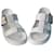 Alexander Mcqueen sandal. mcq new White Leather  ref.1313862