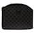 Céline CELINE Macadam Canvas Cosmetic Pouch PVC Leather Black Auth 68652  ref.1313865