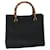 GUCCI Bamboo Tote Bag Cuir Noir Auth ep3669  ref.1313872