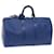 Louis Vuitton Epi Keepall 45 Boston Tasche Blau M42975 LV Auth ar11503 Leder  ref.1313885