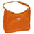 PRADA Hand Bag Nylon Orange Auth 68495  ref.1313895